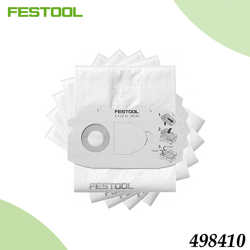 Power Tools Festool - Sacos de Filtro FESTOOL 498410, Pacote