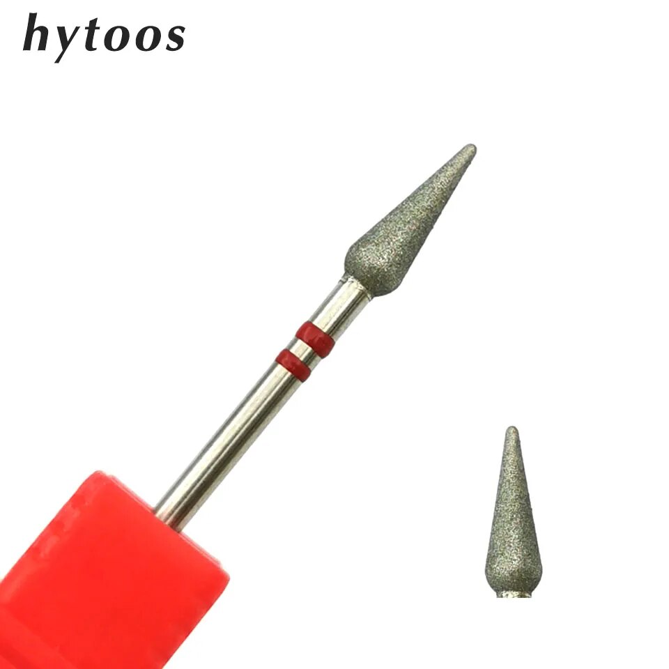 Power Tools Icon - HYTOOS-Cone Prego Brocas, Diamante Fino, Cutícula