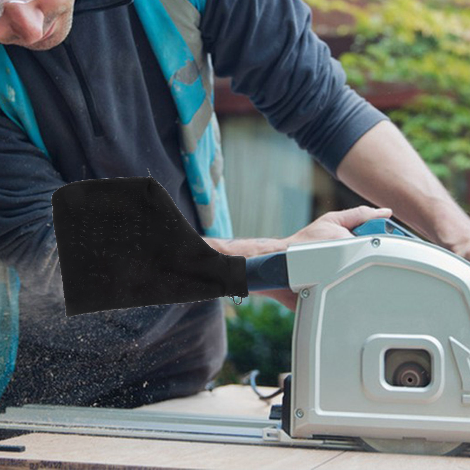 Power Tools For Woodworking - Saco Coletor de Pó Universal Preto