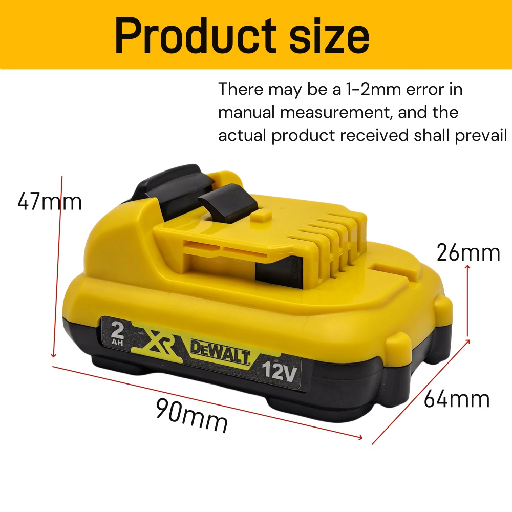 Bateria de íon de lítio autênt - Dewalt Power Tools Xr avaliação e preço