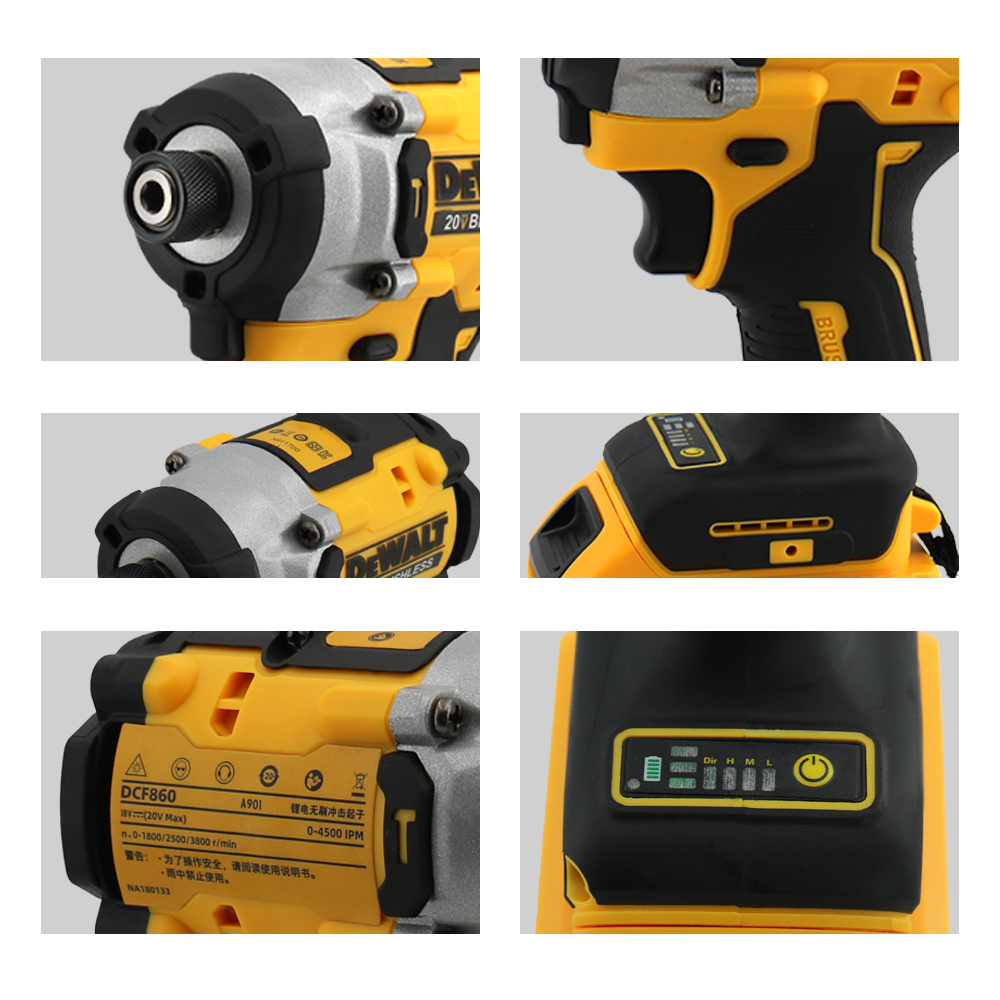 Dewalt DCF860 Chave de fenda e - Dewalt Power Tools Xr avaliação e preço