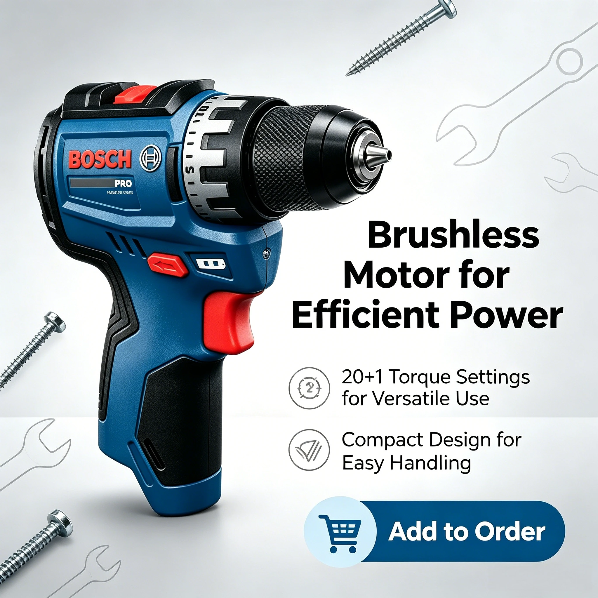 Furadeira Sem Fio Bosch Profes - Power Tools Professional avaliação e preço