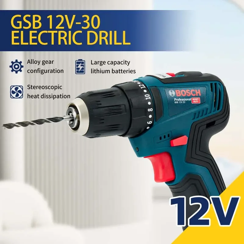 Furadeira Elétrica Profissiona - Power Tools Cordless avaliação e preço