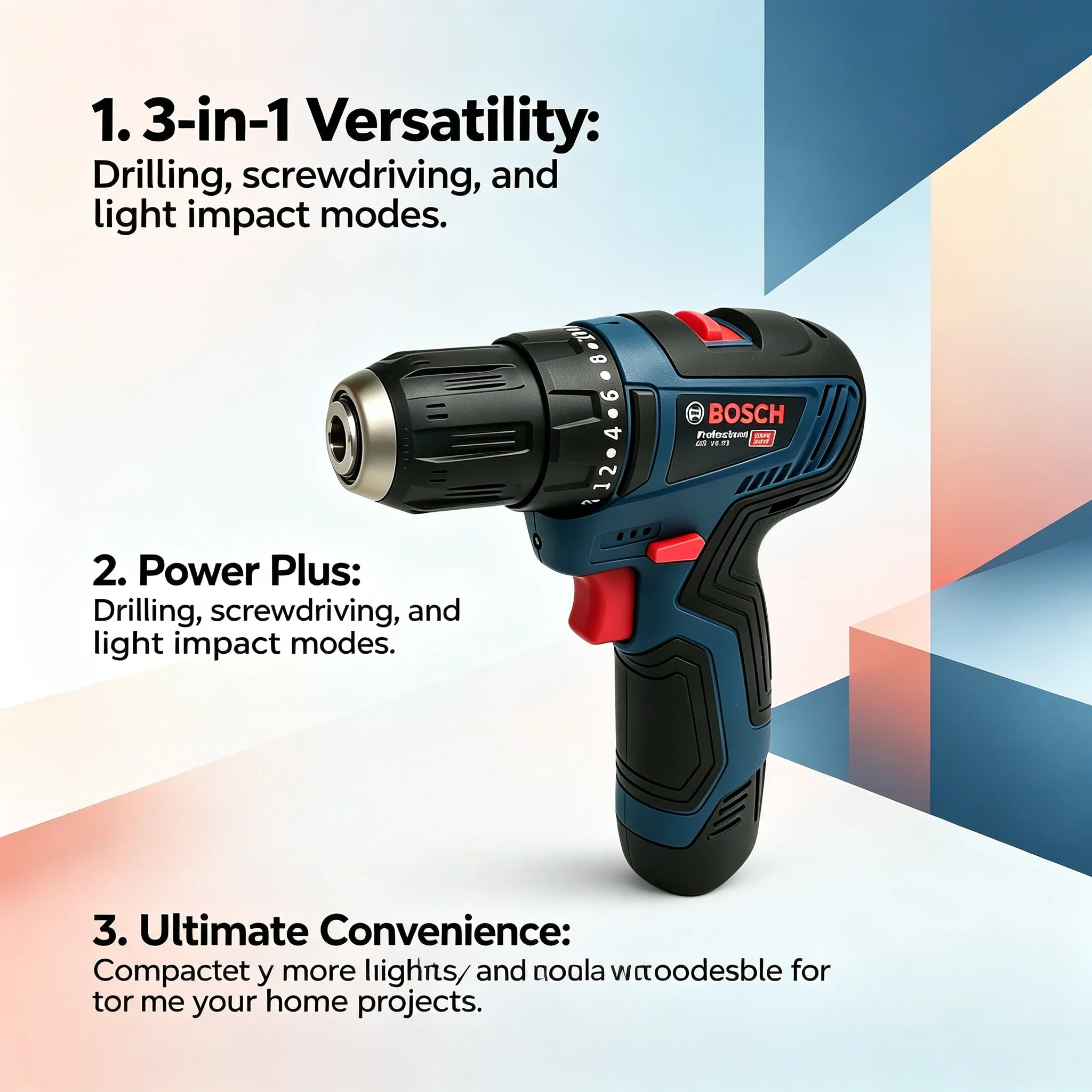 Furadeira Elétrica Profissiona - Power Tools Cordless avaliação e preço