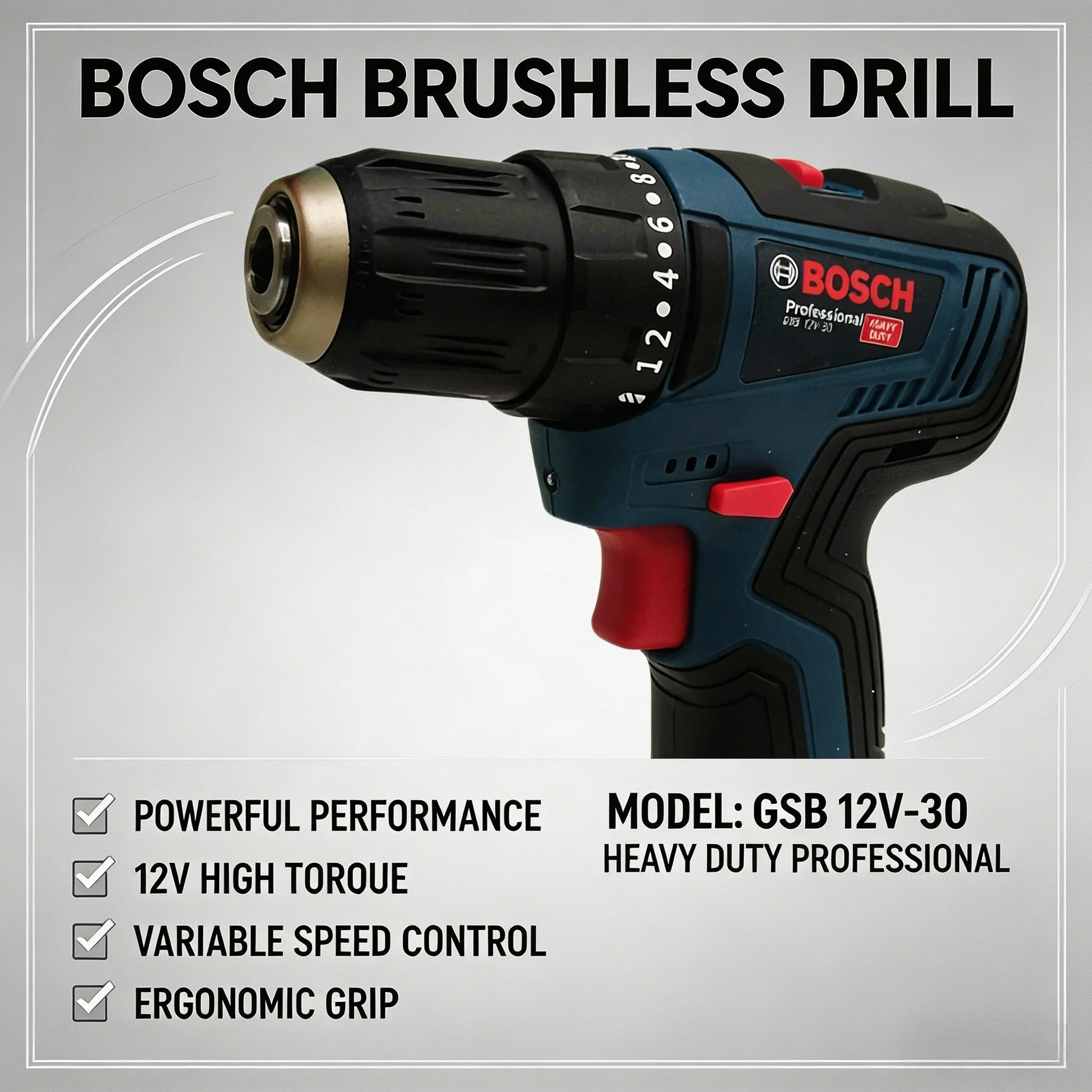 Furadeira Elétrica Profissiona - Power Tools Cordless avaliação e preço