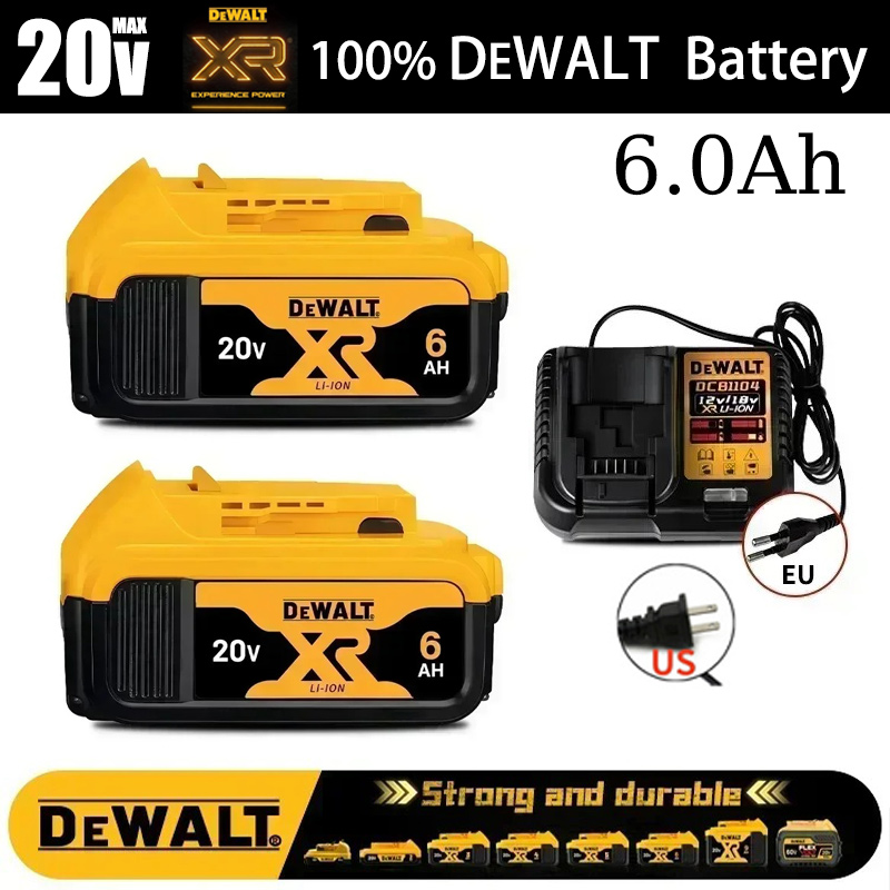 Bateria XR DeWalt 20V MAX 6.0A - Dewalt Power Tools Xr avaliação e preço