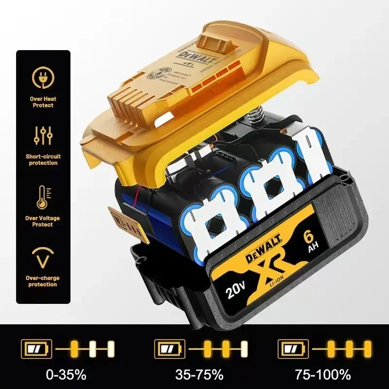 Bateria XR DeWalt 20V MAX 6.0A - Dewalt Power Tools Xr avaliação e preço
