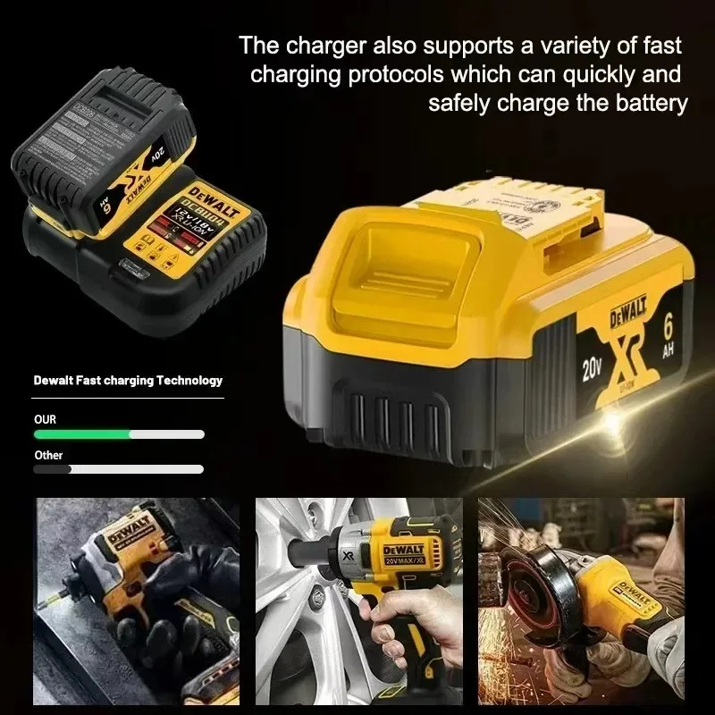 Bateria XR DeWalt 20V MAX 6.0A - Dewalt Power Tools Xr avaliação e preço