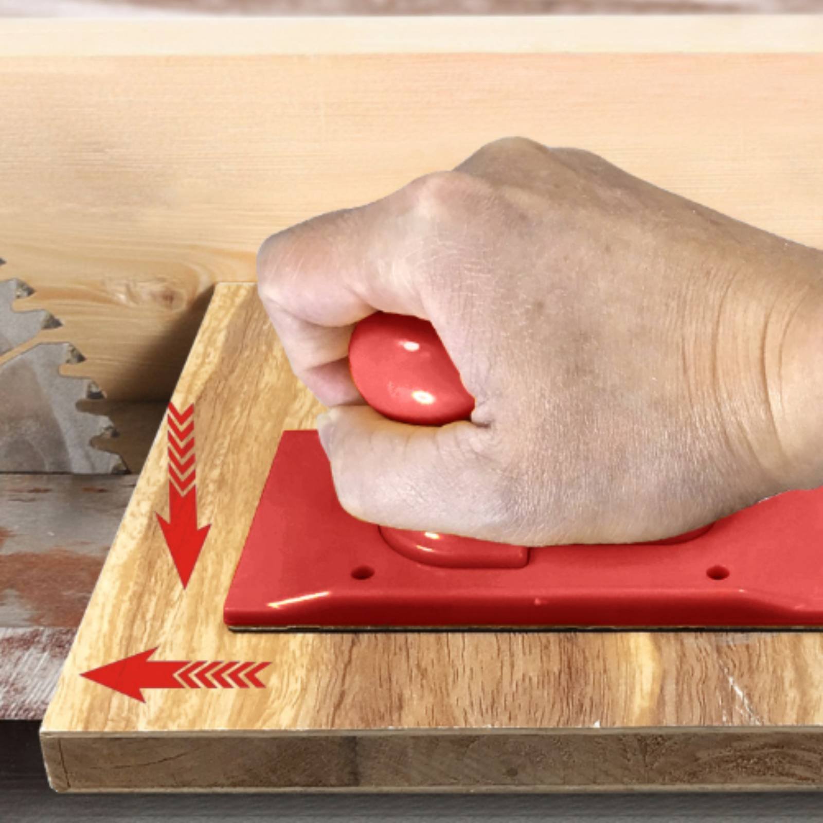 2 Peças de Bloco de Empurrar p - Power Tools For Woodworking avaliação e preço