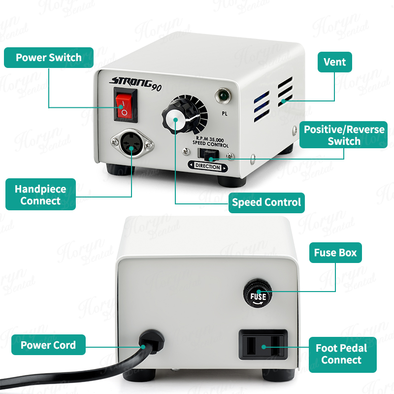 65w forte 90 micromotor 102l/e - Power Tools Icon avaliação e preço
